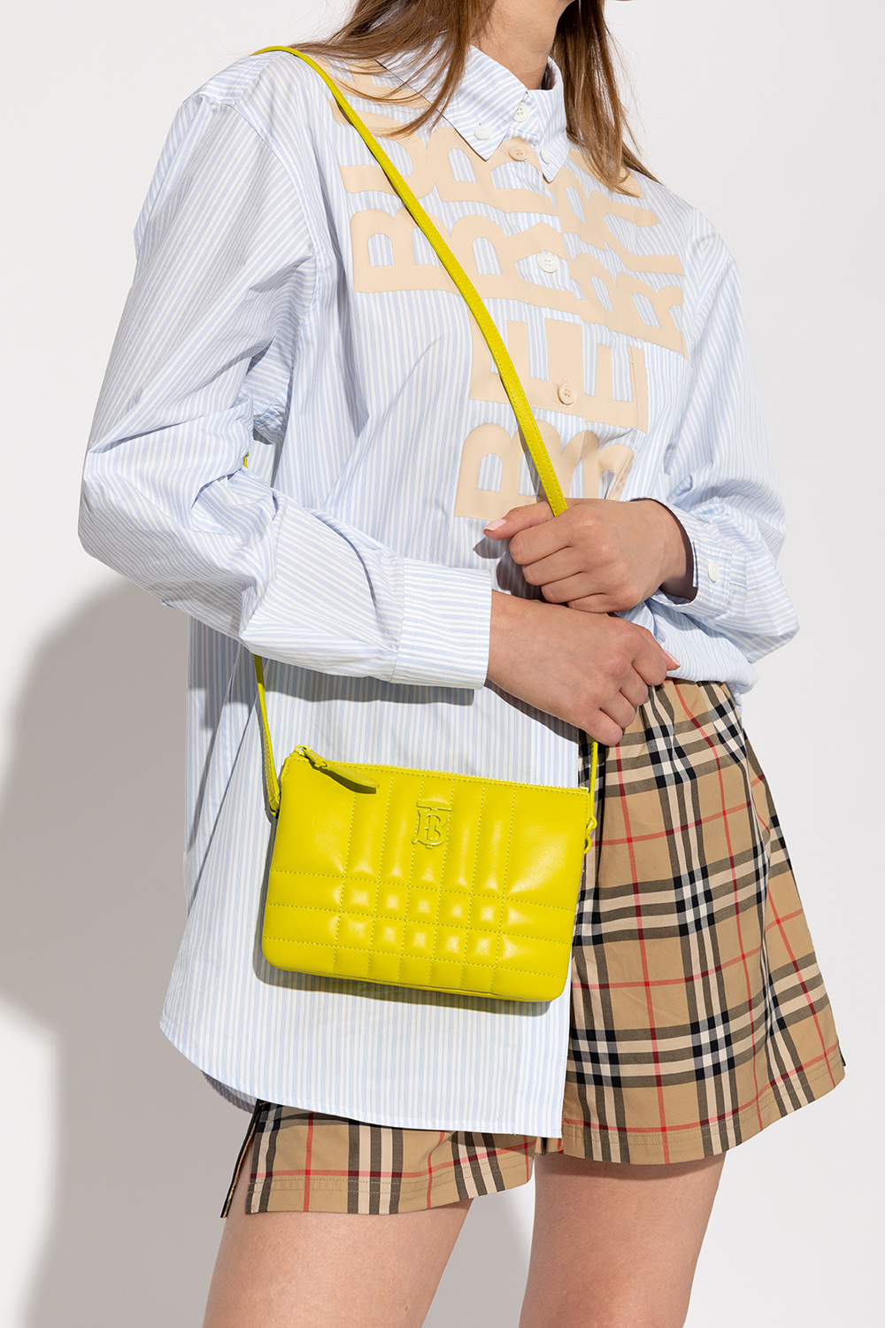 BURBERRY ロコフレトシッフショルタハック 8059523 burberry brown shoulder bag - SchaferandweinerShops Japan